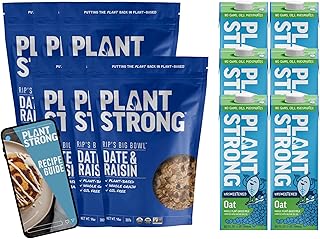 PLANTSTRONG Date Raisin Oat Cereal Milk Bundle