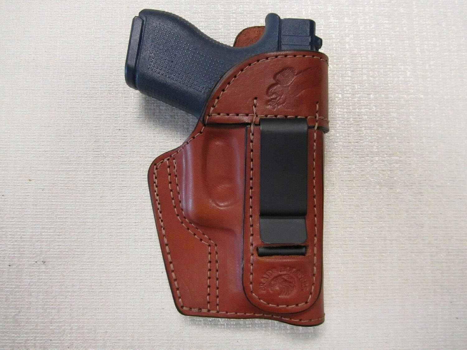 Fits Glock 42 Formed Iwb Brown Leather Holster with Body Shield Right Hand
