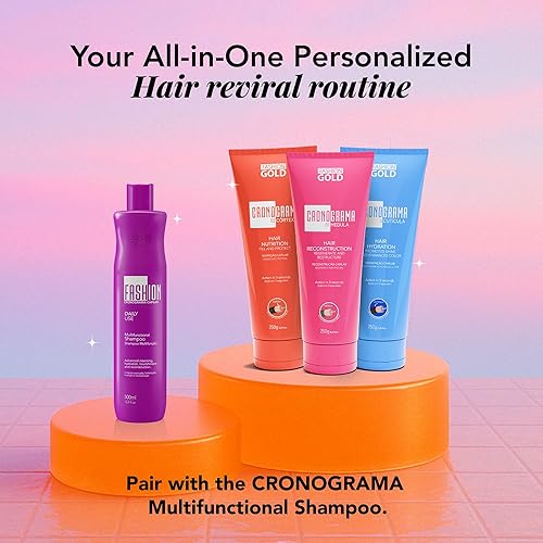 Miniatura 8 de CRONOGRAMA CAPILAR, fijación de cabello de 3 segundos, mascarilla capilar para cabello dañado, mascarilla capilar de acondicionamiento profundo,