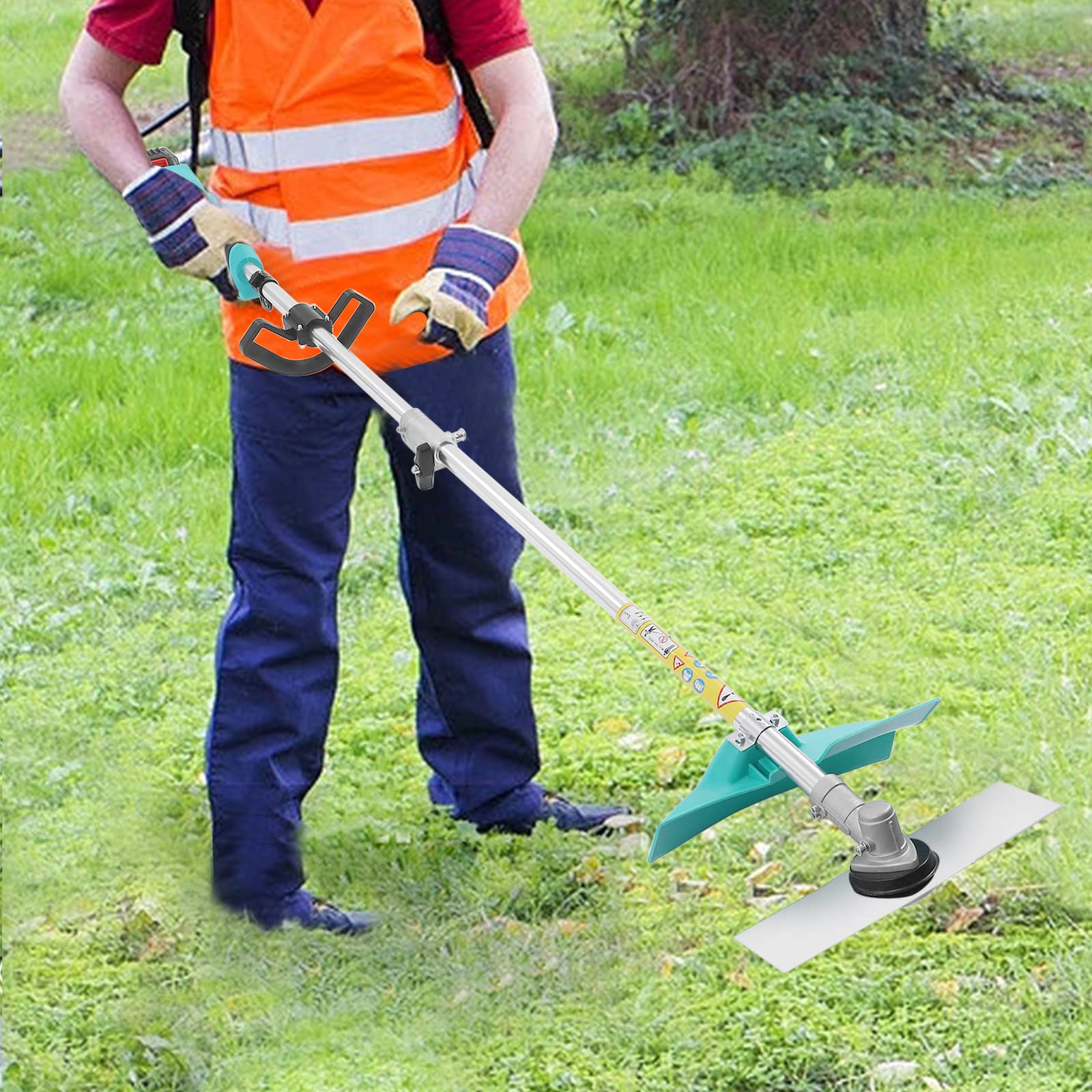 String Trimmer Cordless, Lawn Trimmer Battery Powered, Grass Trimmer/Edger/Mini-Mower