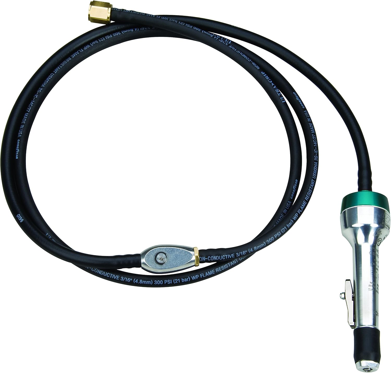 Dynabrade 60051 Straight-Line Wrench Less Pencil Grinder, 0.1 HP