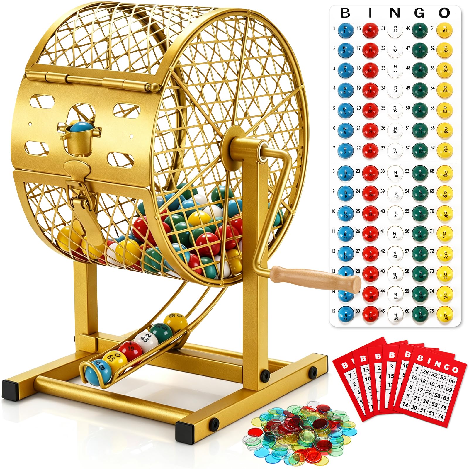 People playing bingo with the AugFir game set