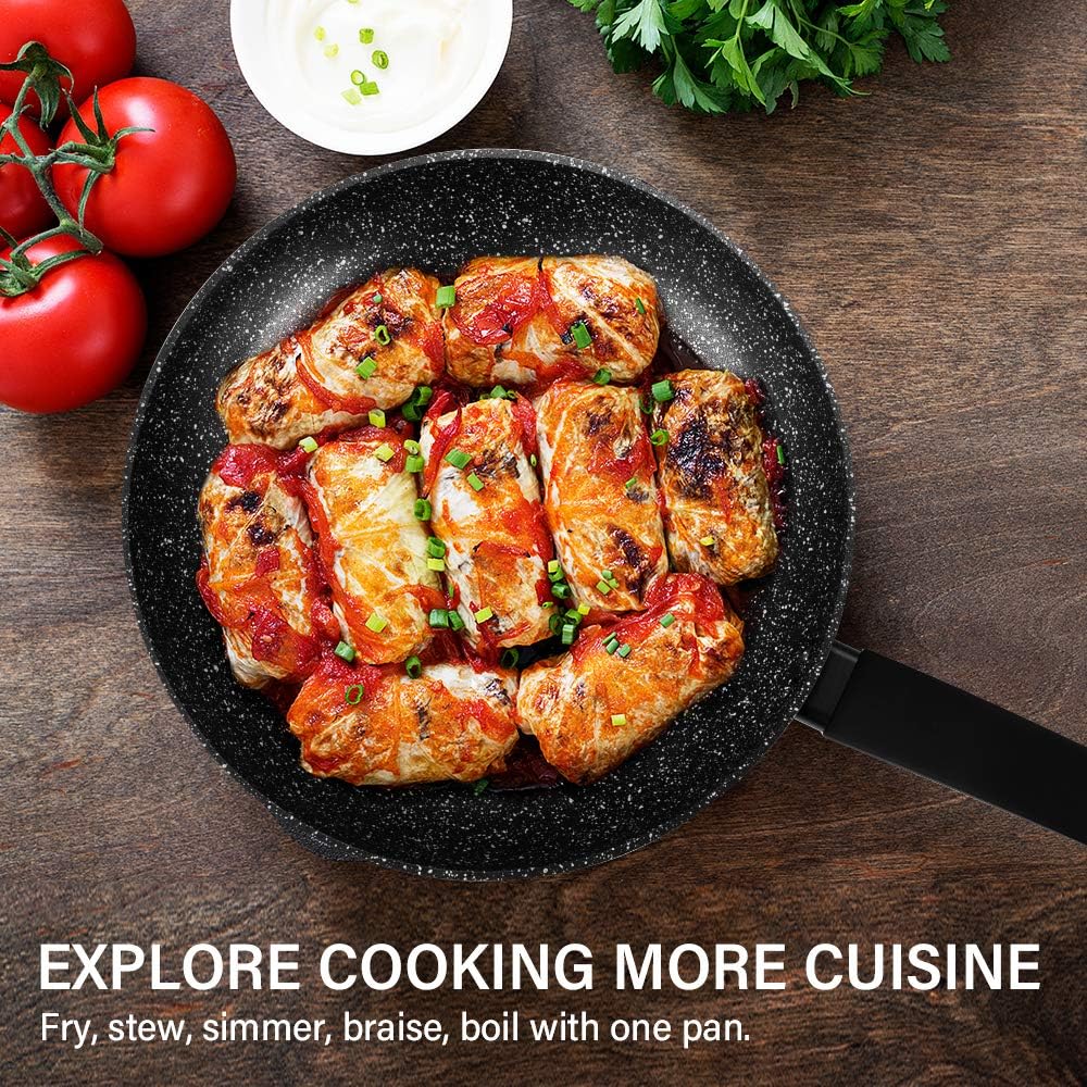 One Pan, Many Meals: Koch Nonstick Frying Pan in Action