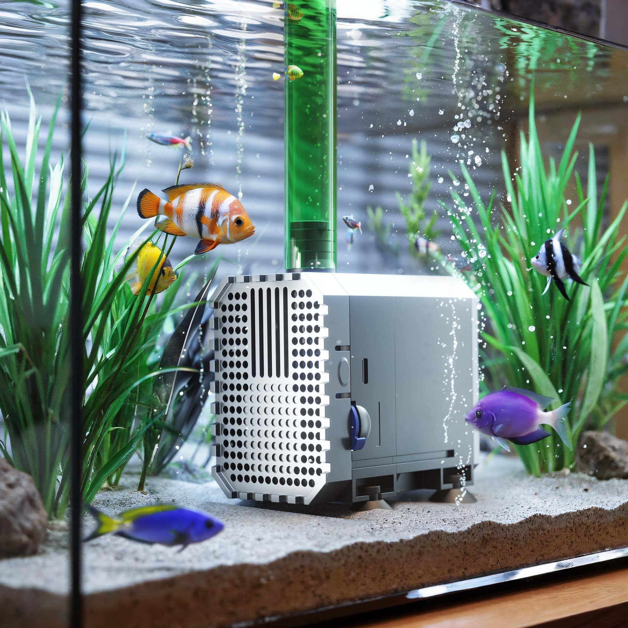 SunSun CHJ-900-10 ECO Teichpumpe 900 l/h / 20 W, energiesparende Filterpumpe, Bachlaufpumpe für Koiteiche, Umwälzpumpe, Gartenteichpumpe