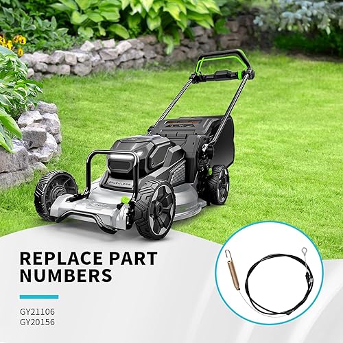 Miniatura 5 de GY21106 Cable de control de toma de fuerza compatible con John Deere 42" Deck L100 L110 L118 L111 LA105 LA120 LA120 LA125 y X300 Series Tractor de