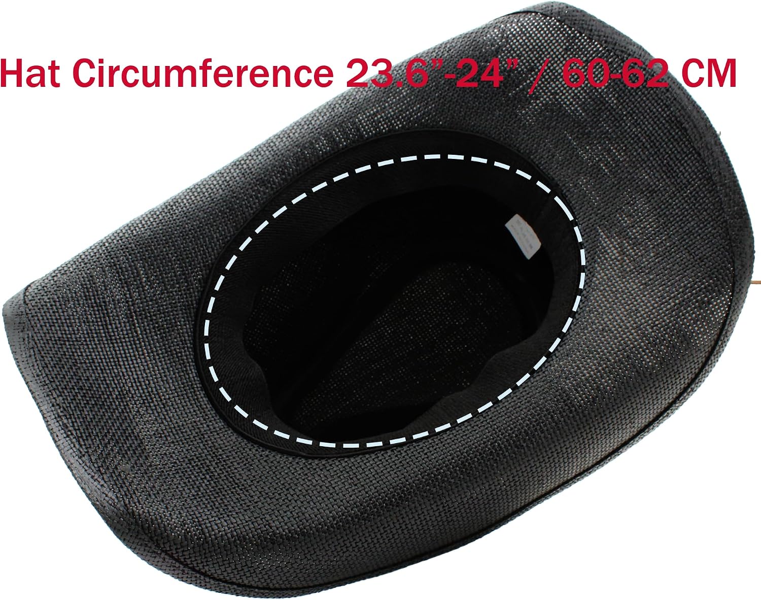Carnavalife Western Cowboy Hat for Men and Women with Studded Band and Bull Buckle, Adjustable Straw Hat