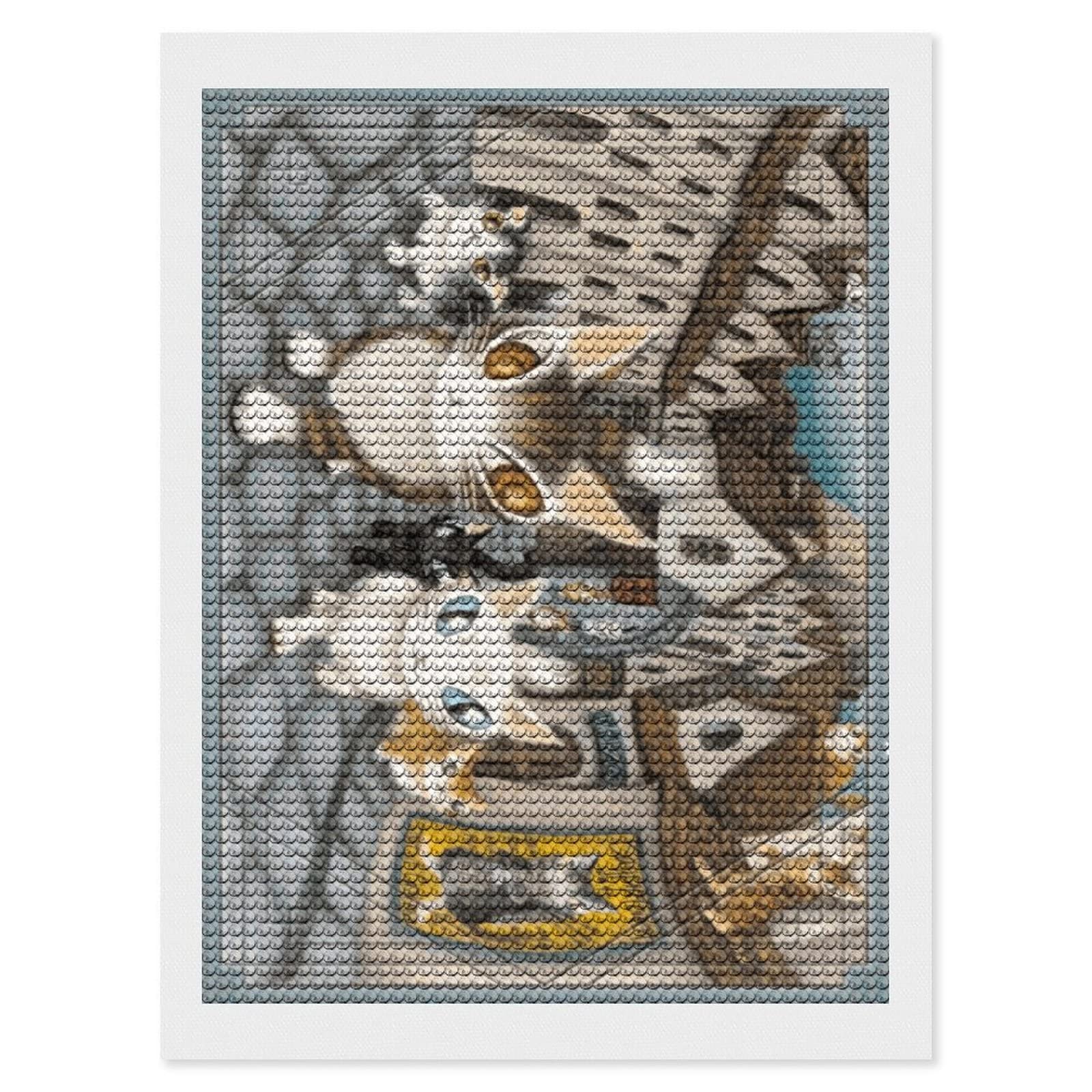 ☆。.:＊・にゃんにゃん ☆。.:＊・゜　ダイヤモンドアート　オーダー ☆。.:＊・にゃんにゃん ☆。.:＊・゜ ダイヤモンドアート