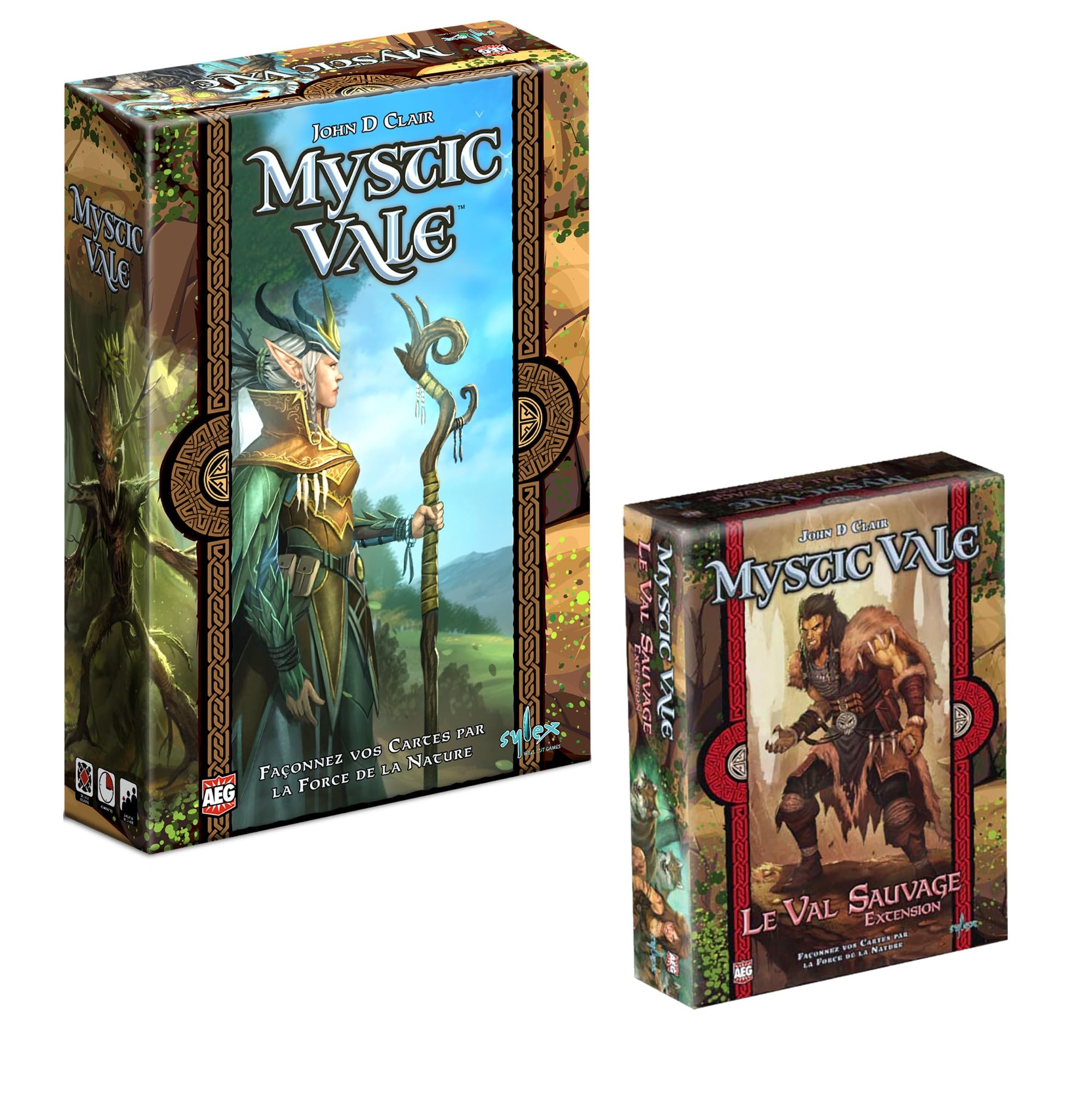 Sylex | Atalia| Mystic Vale | Deckbuilding innovant| De 2 à 4 Joueurs | A partir de 14 Ans | De 30 à 60 Minutes | Captivant, Transparents