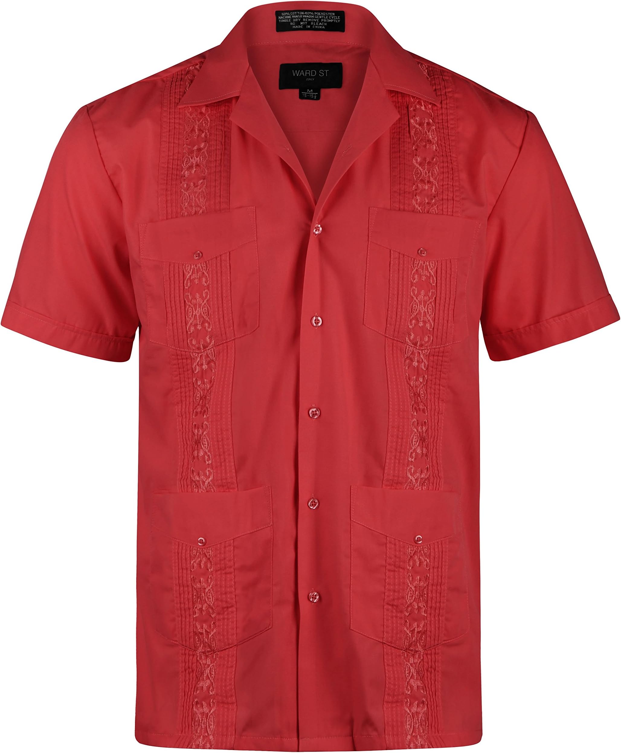 Men's Short Sleeve Cuban Guayabera