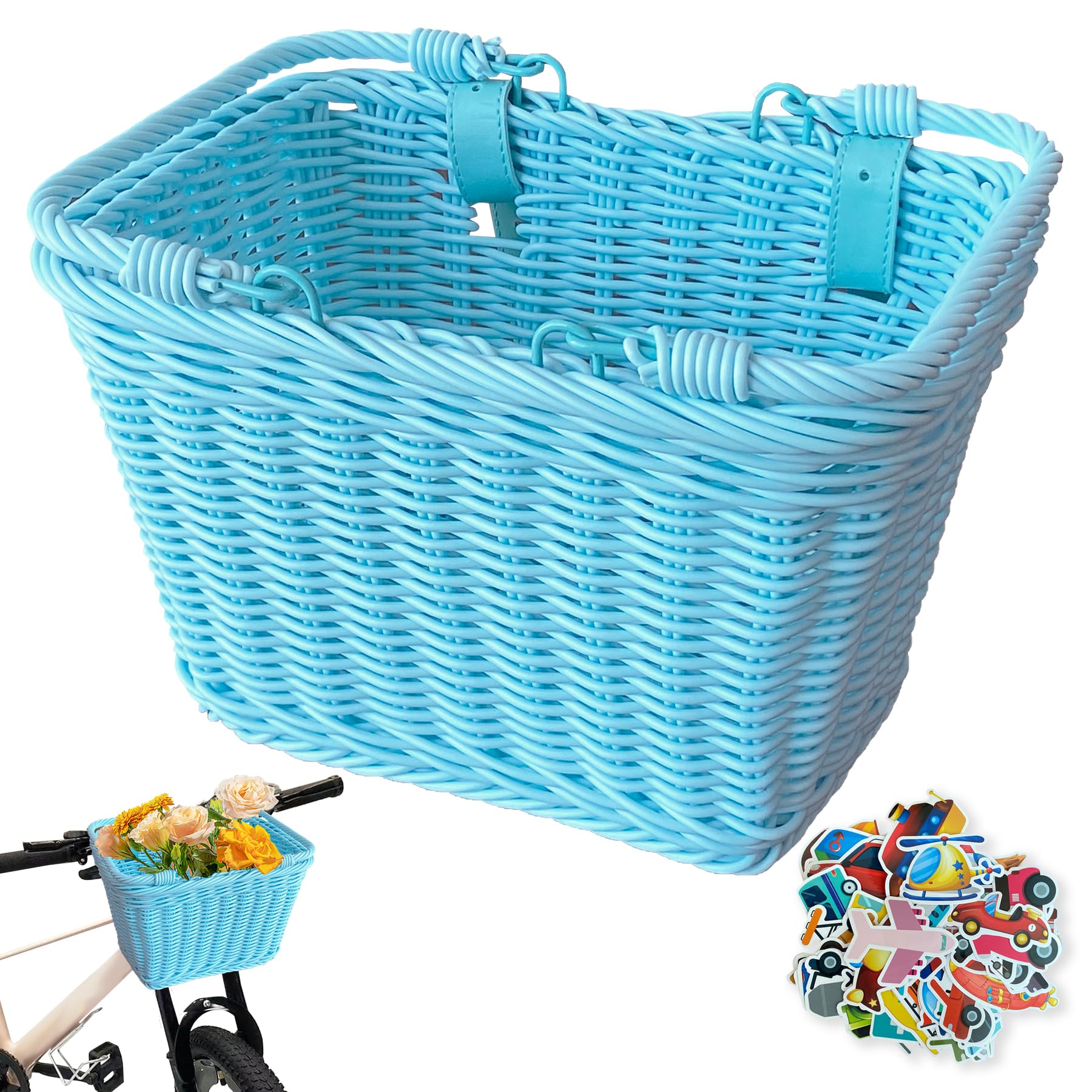 Panier de vélo pour enfants, panier de Tricycle avant, accessoires de