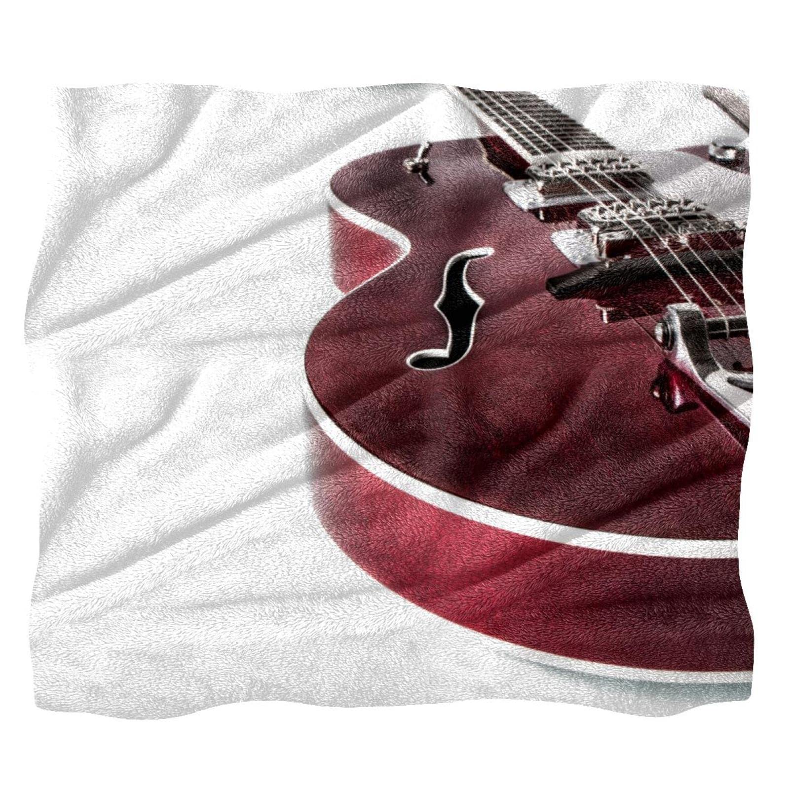 Coperta in pile per strumenti musicali per divano, divano o letto