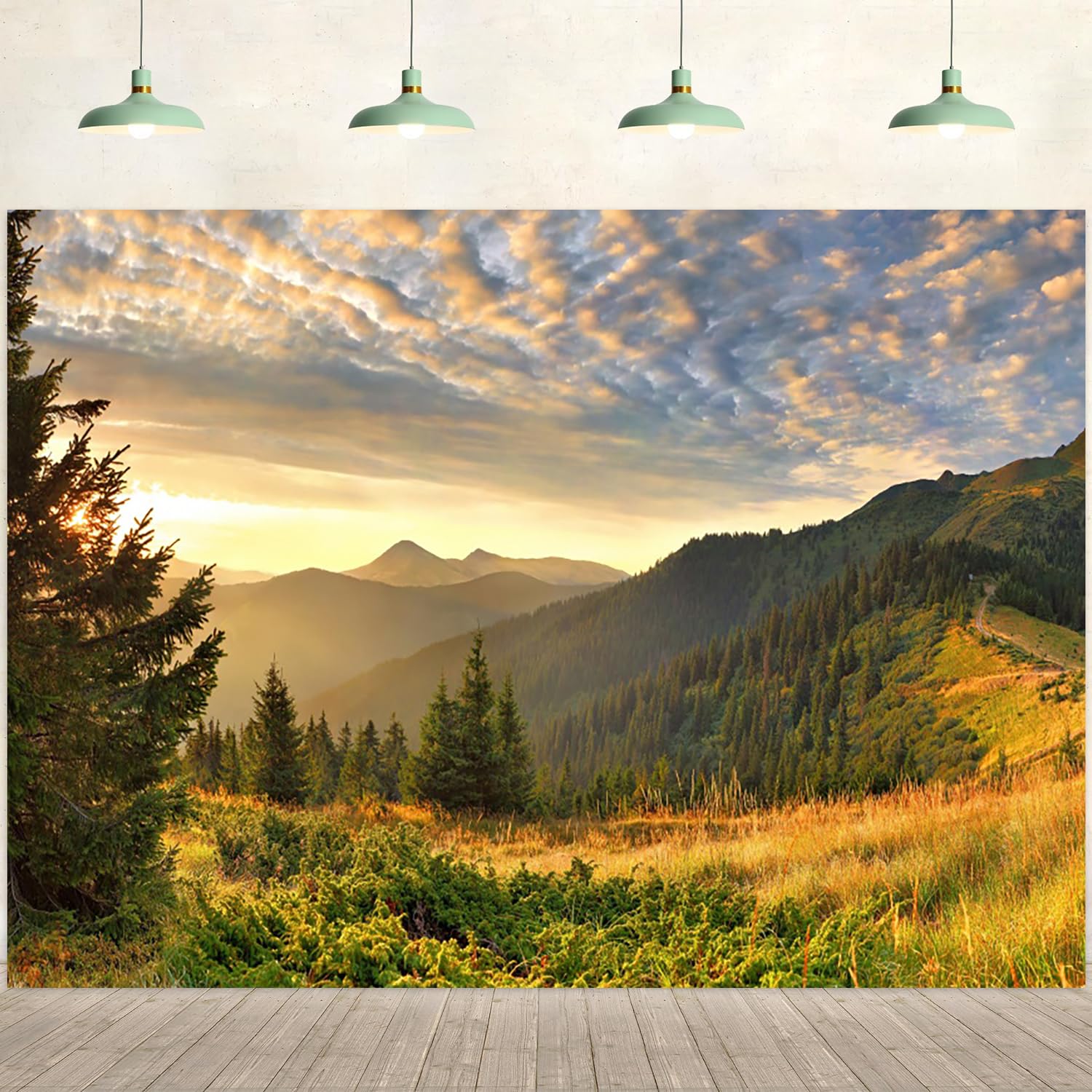 Amazon.com : 10x8ft Mountain Landscape Backdrop Nature Scenery