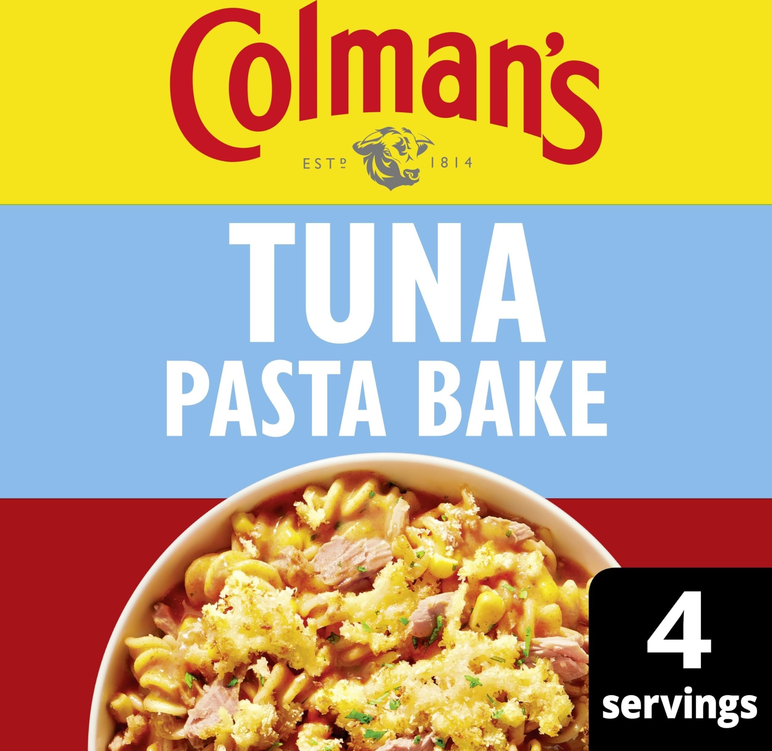 Colman's Midweek Meals Tuna Pasta Bake Meal Maker quick to prepare sauce mix for a protein-boosting meal† 44 g