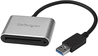 StarTech.com CFast Card Reader - USB 3.0 - USB Powered - UASP - Memory Card Reader - Portable CFast 2.0 Reader/Writer (CFASTRWU3)