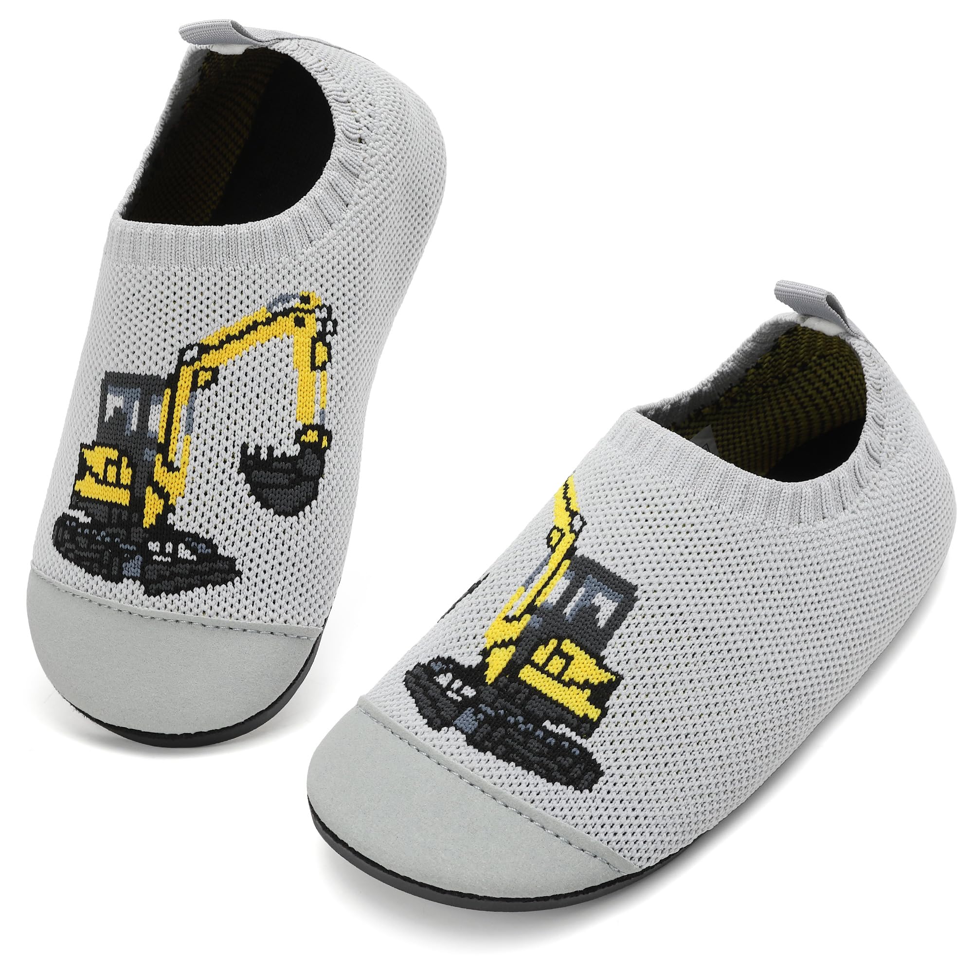 VOLHAL Hausschuhe ​Kinder Mädchen Junge Barfussschuhe Pantoffeln Lauflerns chuhe​Rutschfest ​Kindergarten für Atmungsaktive​Weich Kleinkinder Schuhe ​Unisex