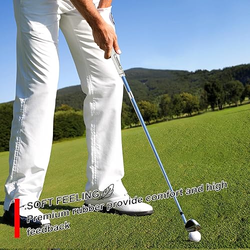 Miniatura 4 de Geoleap Juego de 13 empuñaduras de golf con 15 cintas y agarres con todos los kits de reparación para elegir, el punto de memoria ayuda a la