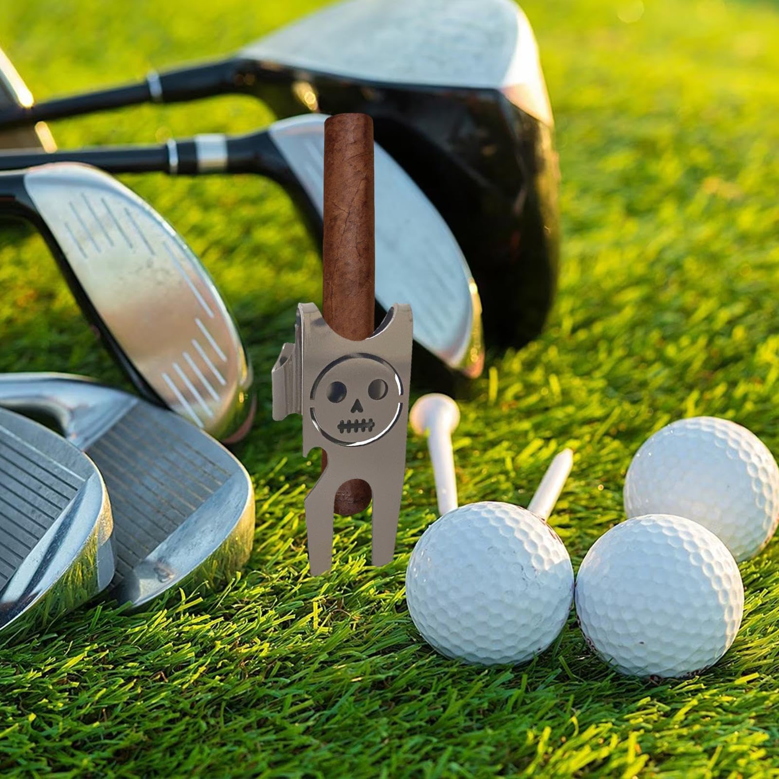 Attrezzo da Golf Leggero in Lega di Zinco Verde per Golfisti Principianti
