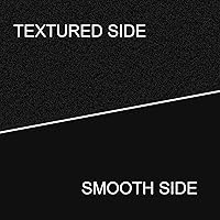 Vista 3 de Hoja de plástico ABS, 12 x 16 x 1/8 pulgadas de grosor, negro, moldeable para proyectos de bricolaje y decoración del hogar
