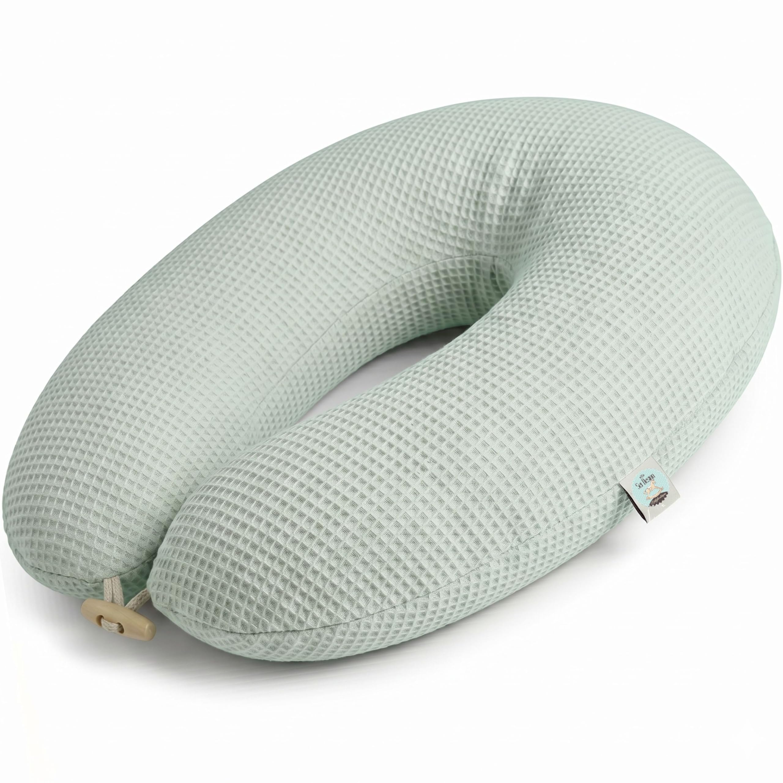sei Design XXL Stillkissen ergonomisch 190x30, Schwangerschaftskissen Seitenschläferkissen Komfortkissen Erwachsene, Neugeborene Baby Kissen