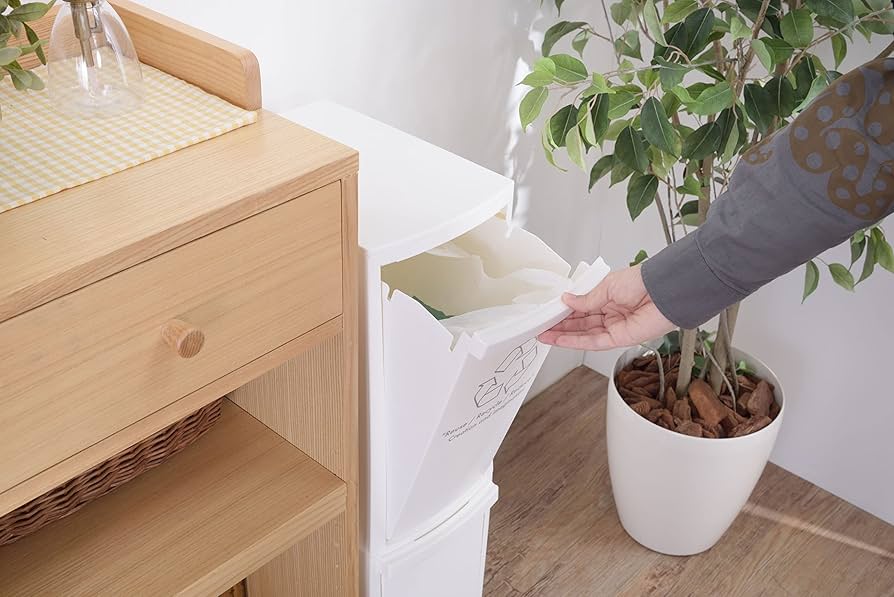 Runi⭐︎ 天板タイル ダストボックス 15L×3 ゴミ箱 Runi⭐︎ 天