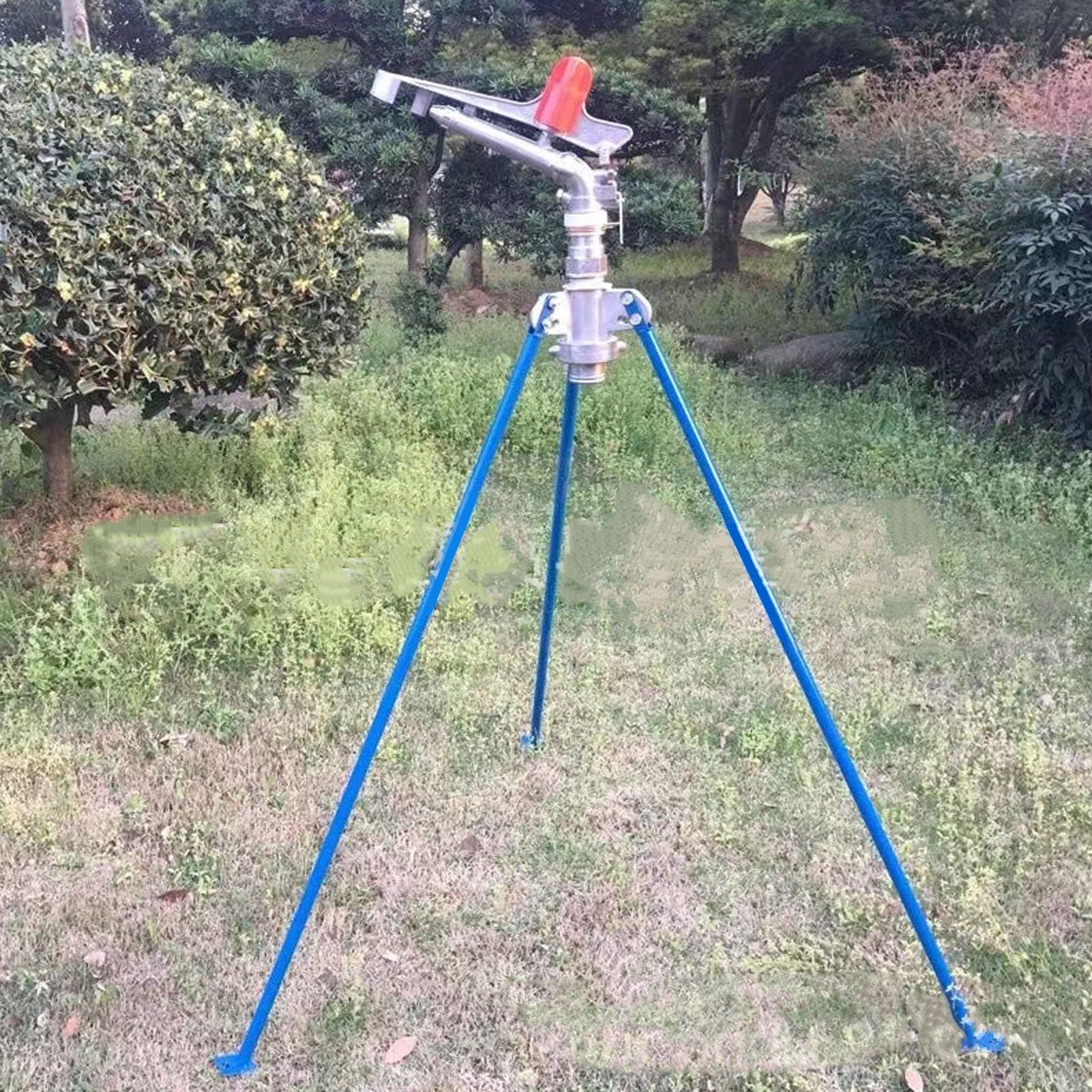 2in Rolnictwo Zraszacz do Nawadniania Gospodarstw Rolnych Zraszacz do Trawnika Pistolet Natryskowy Podlewanie Dużych Powierzchni Spray 360 Stopni Obrotowe Nawadnianie Ogrodu DN50