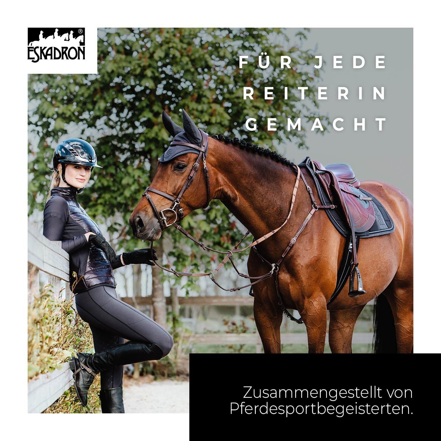Eskadron Riding Tight Reithose | Sommerreithose leicht & atmungsaktiv | Reitleggings mit Grip | Reitsport-Hosen für Damen | Reitleggins mit Handy-Taschen | Elastische Reiterhose