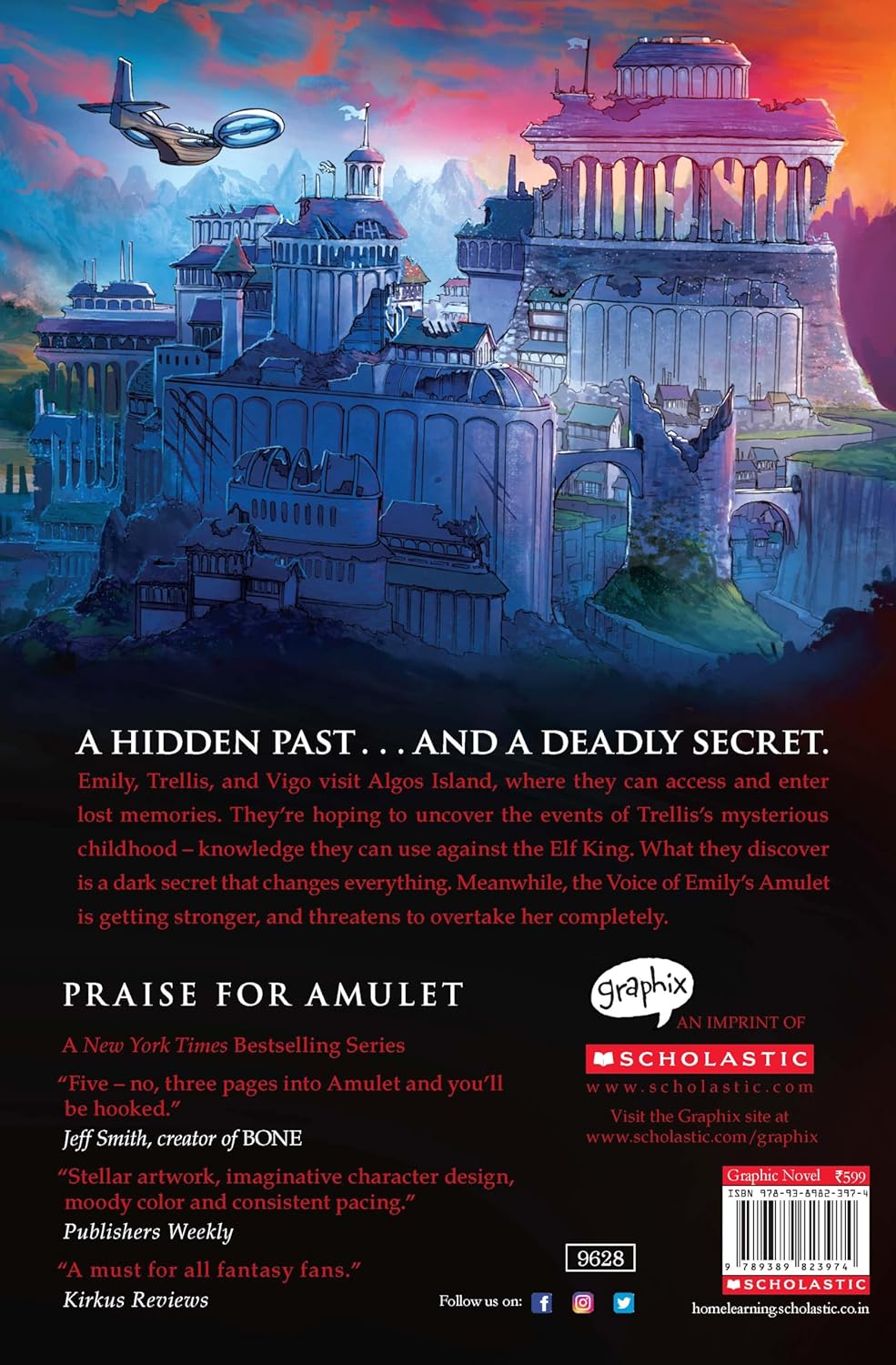 Amulet Book #7: Firelight      Paperback – January 1, 2020