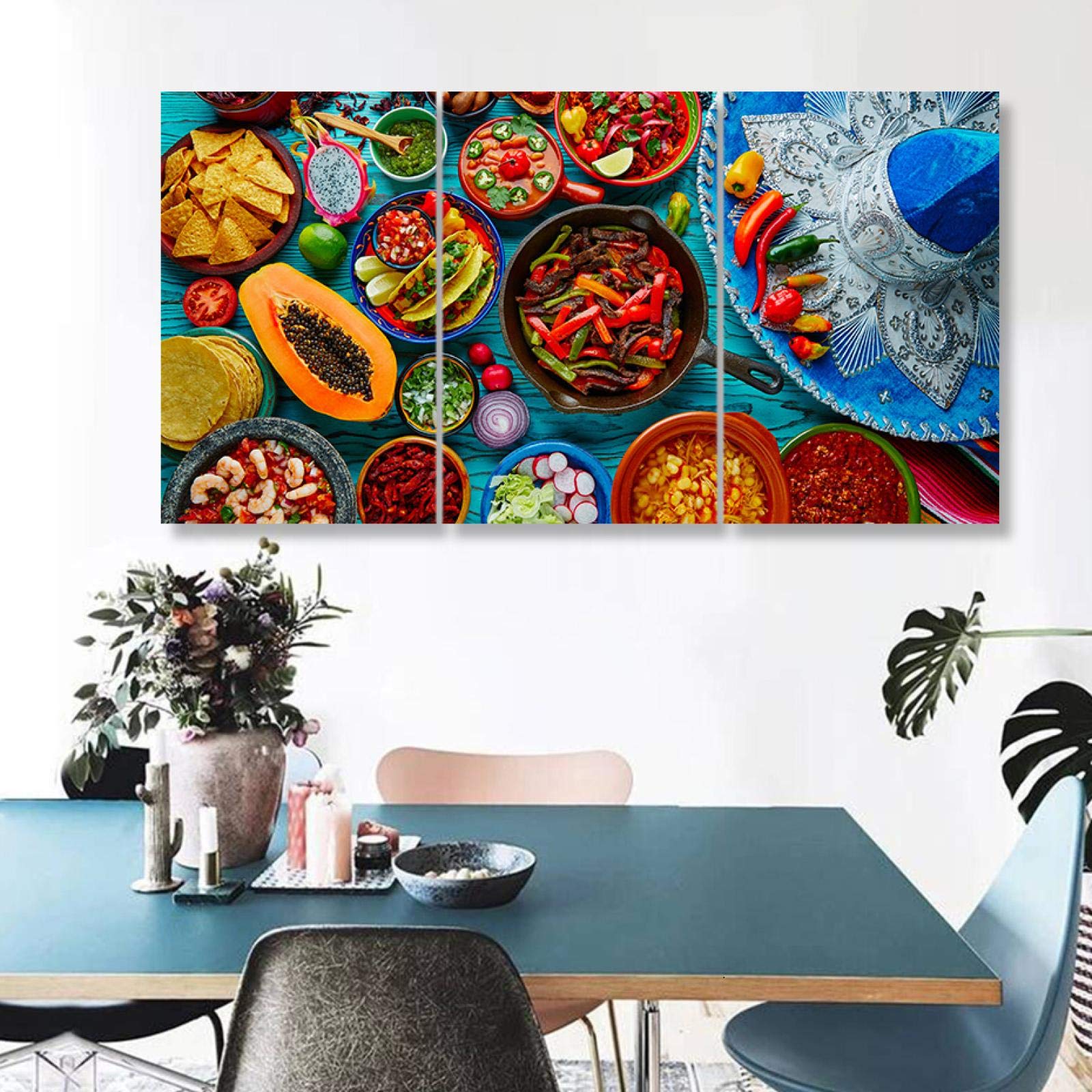 ZHUOYA Cibo tradizionale messicano Specialità miste Poster