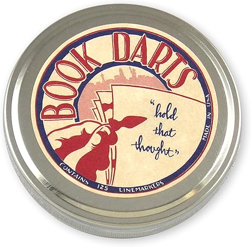 Book Darts Solid Brass Line Markers on Amazon