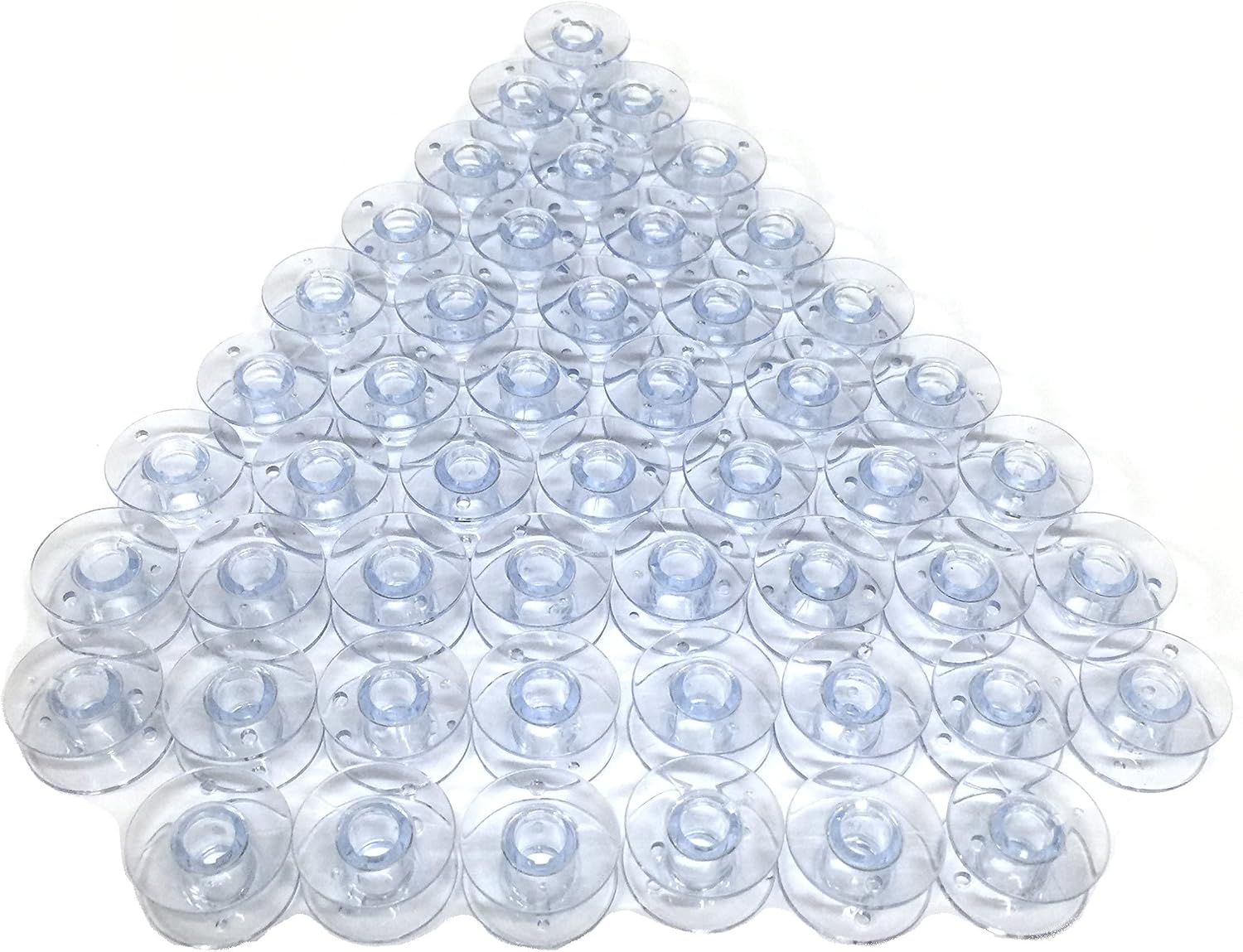 Cutex 50 Plastic Bobbins Part Number #X52800120, X52800150 Compatible with Babylock, Compatible with Brother Sewing Machines