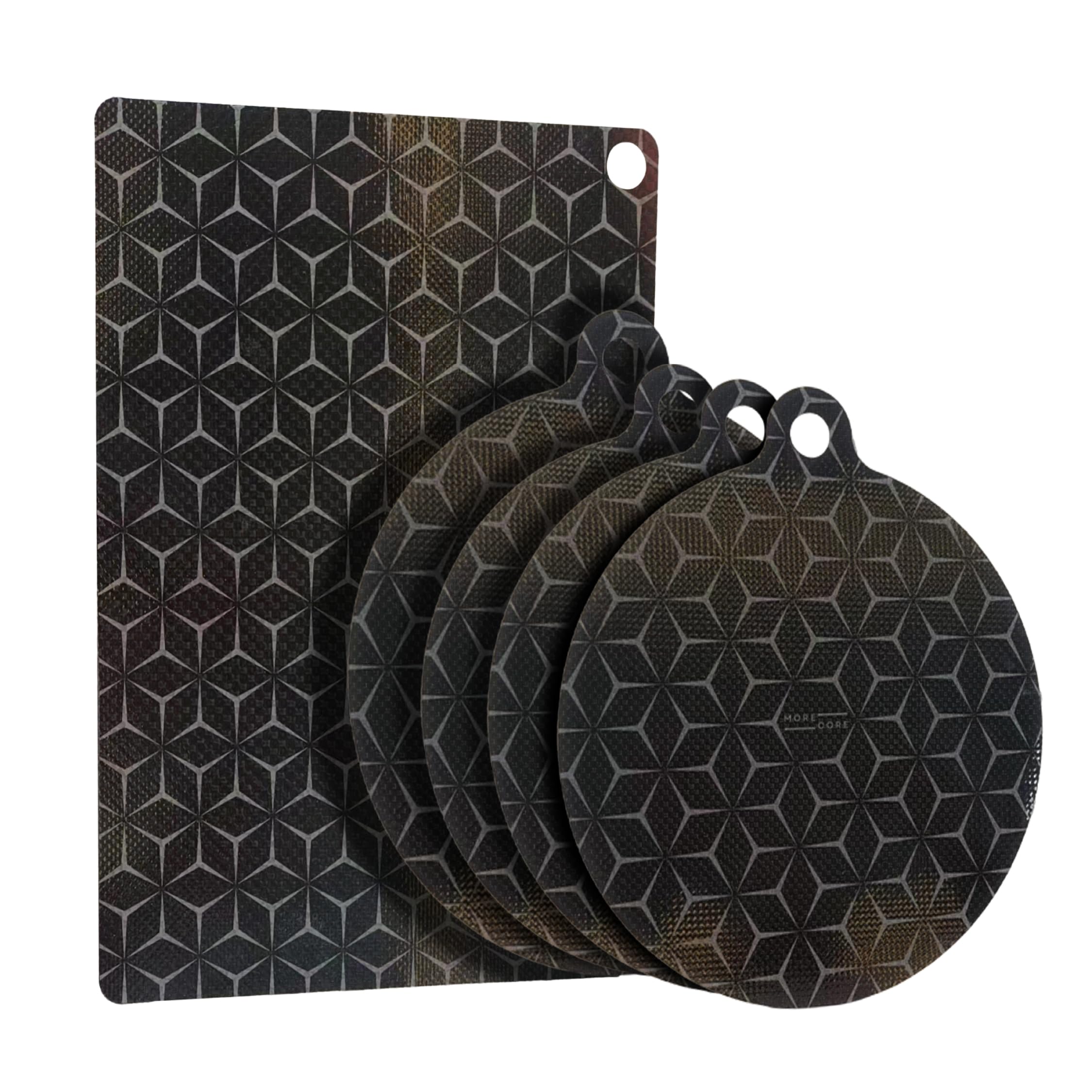 MoreCore Protezione Piano Induzione | Copri Piano Induzione | Piano Cottura Induzione | Tappetino Piano Induzione | Copri Piano Cottura | Copertura Piano Induzione | Coprifornelli | 5 Unità