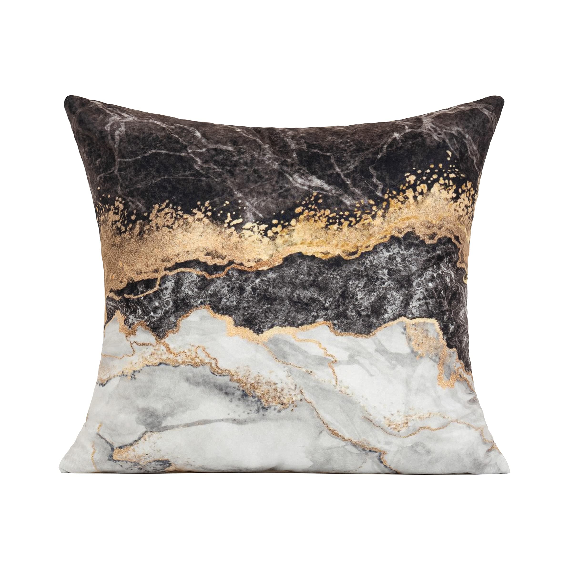 Alricc - Set di 2 federe per cuscino, motivo galleria d'arte astratta e moderna, per camera da letto, divano, soggiorno, 50 x 50 cm, colore: tortora
