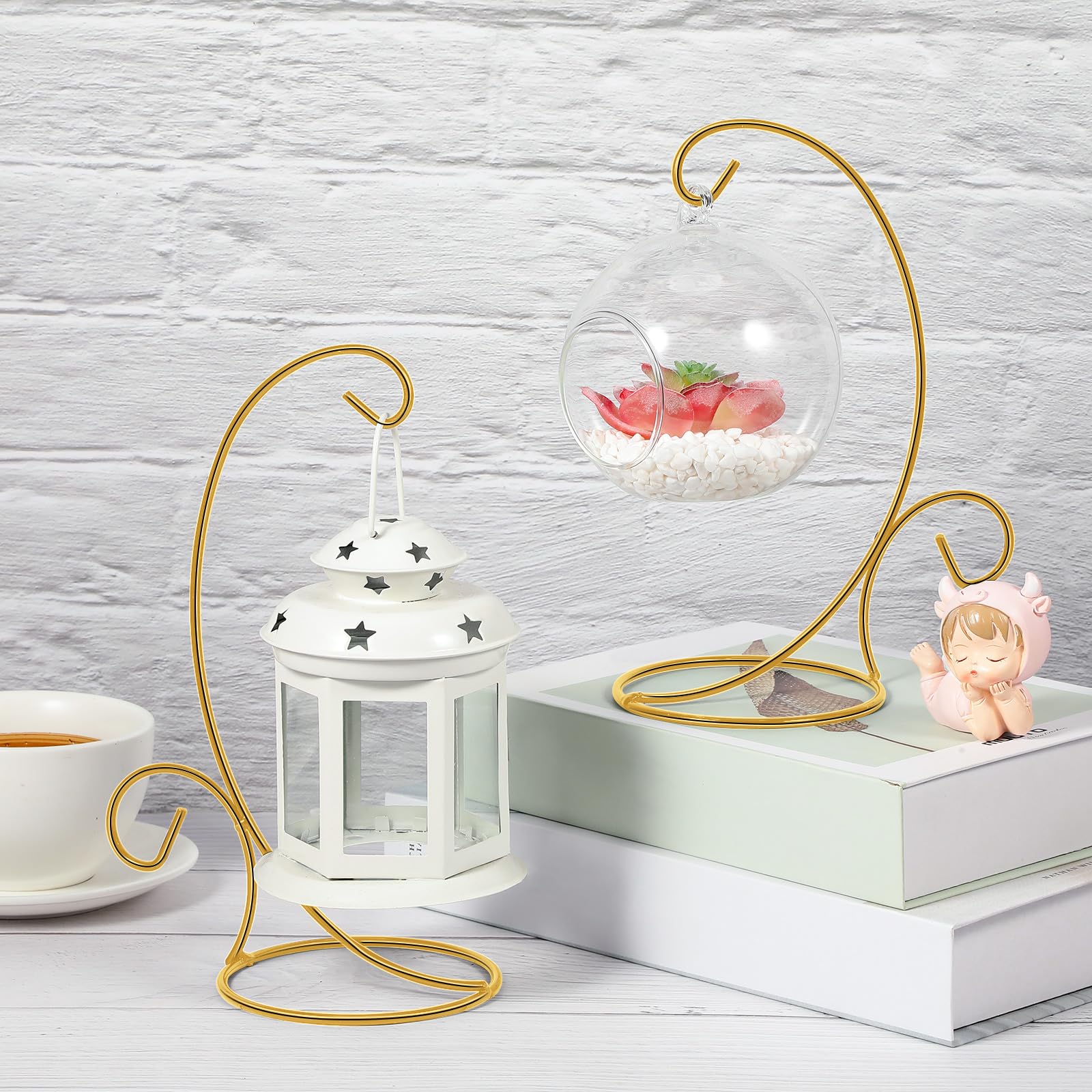 Amazon.com: Tandefio 16 Pcs Ornament Display Stand 9 Inch Iron