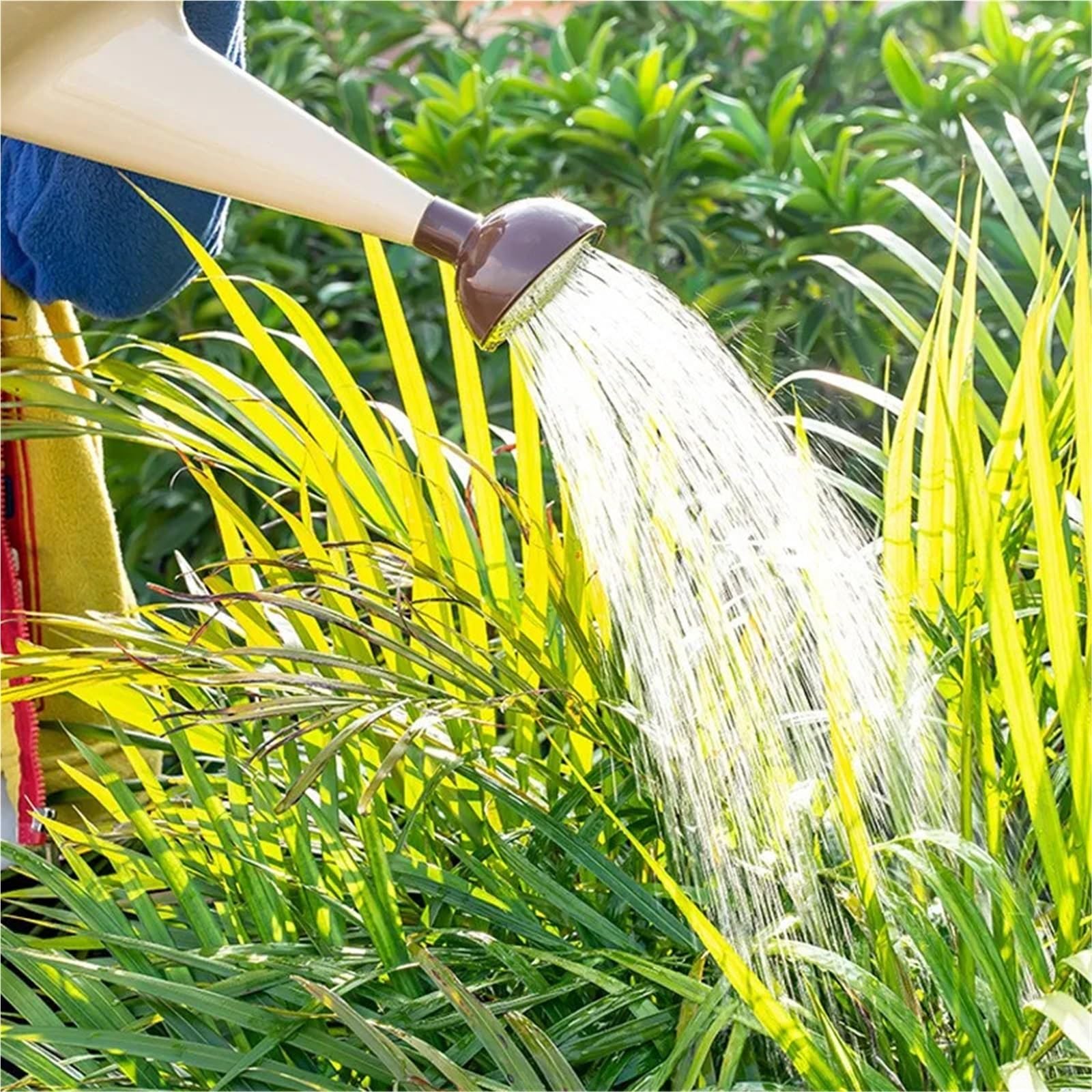 Pflanzengießkanne für Zimmerpflanzen Große 4-Liter-Gießkanne mit langem Auslauf