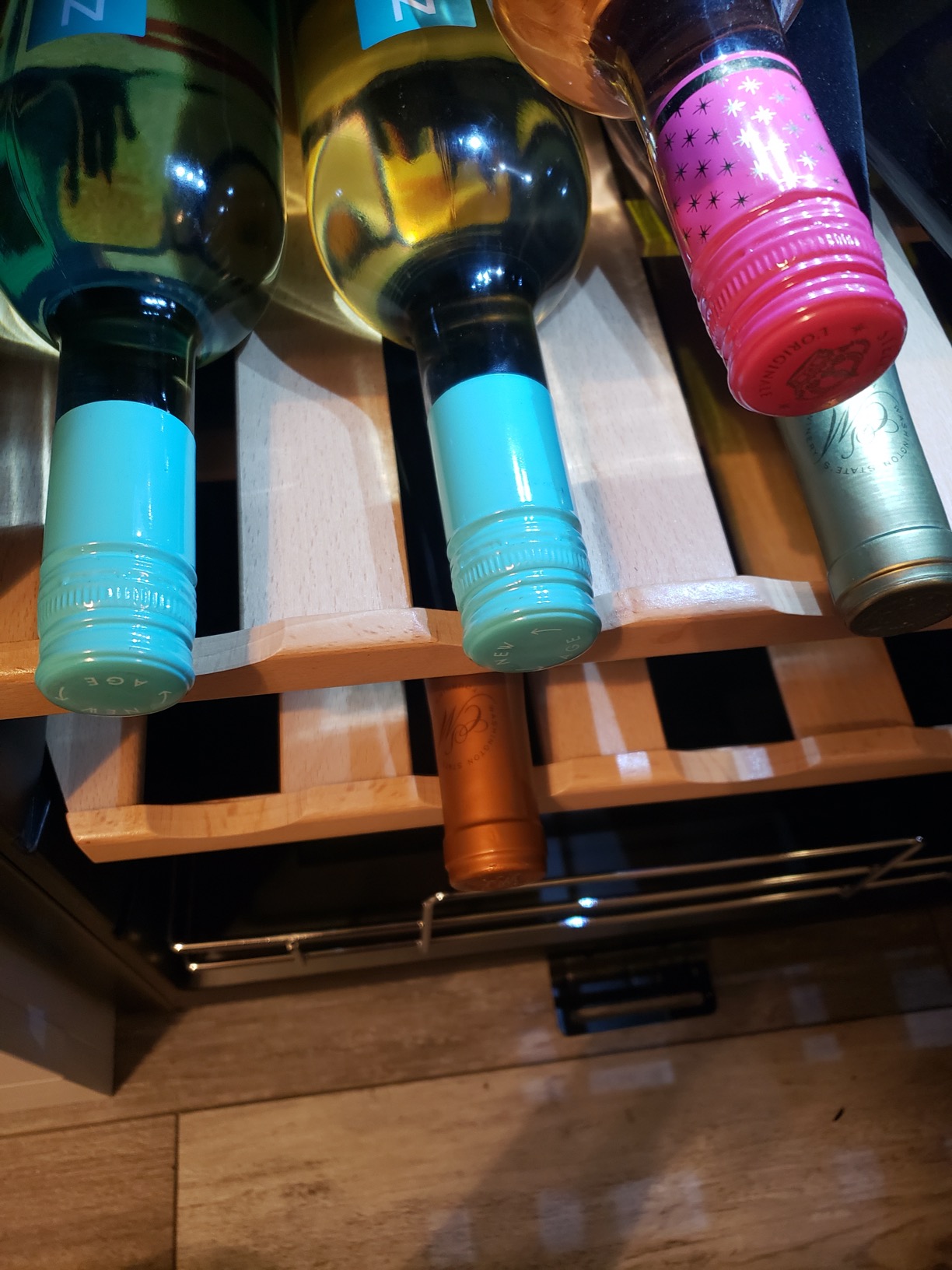 42/mo Finance Ivation 33 Bottle Dual Zone Wine Cooler Refrigerator w