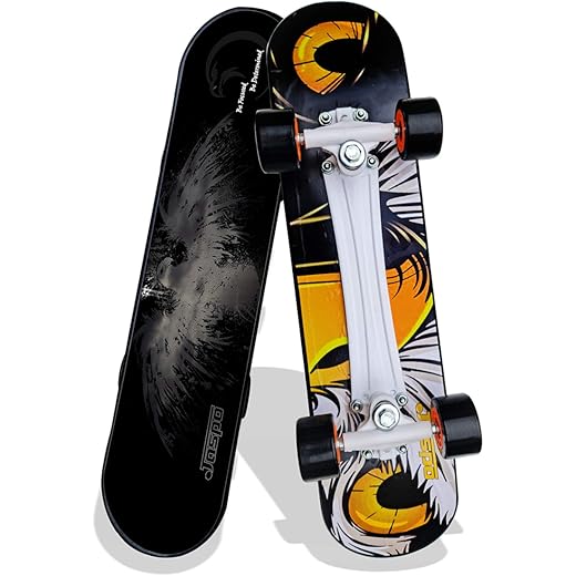 Jaspo Power Kids Skateboard 26 Black