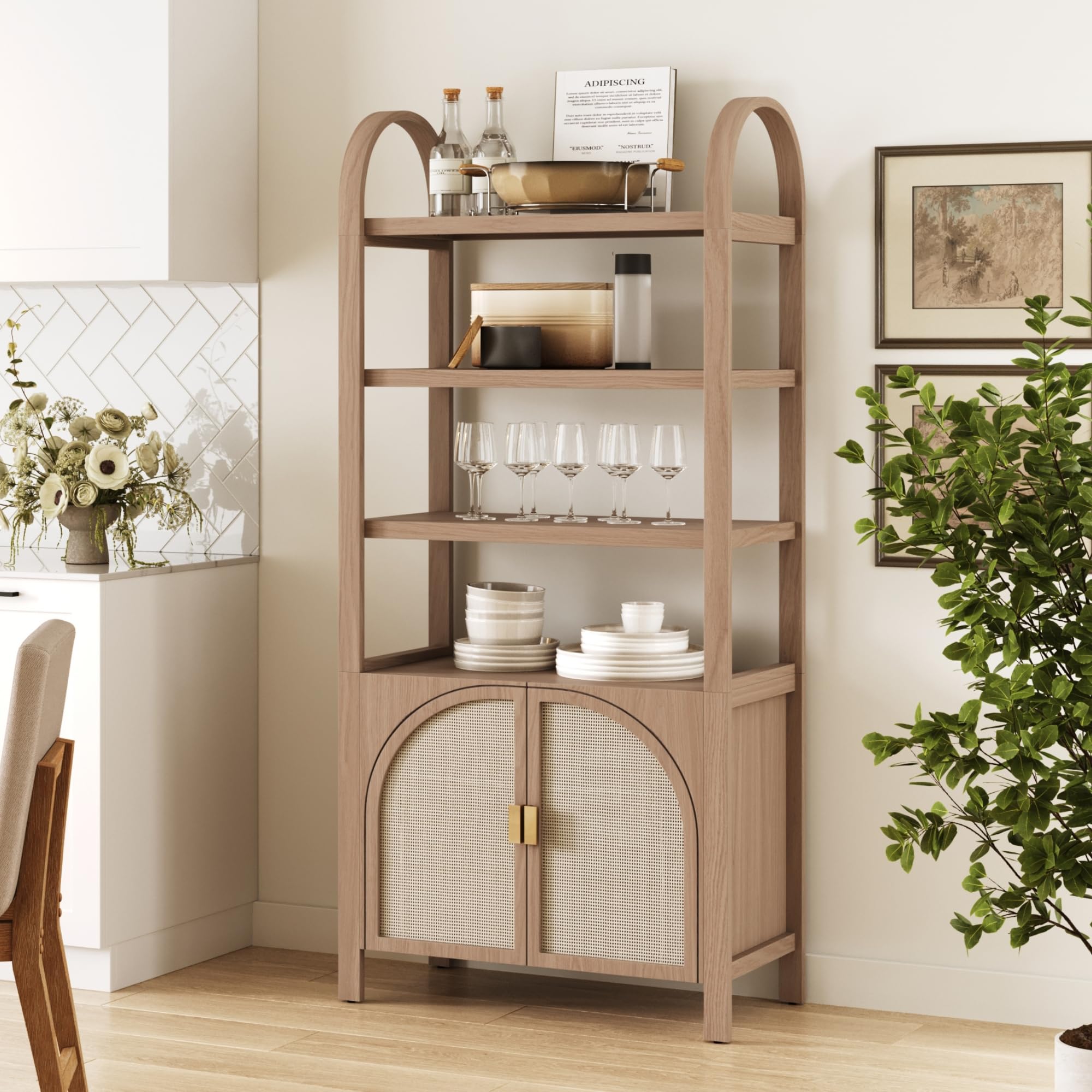 Amazon.com: Nathan James Paxton Mid-Century Modern Arched