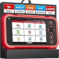 LAUNCH CRP123I V3.0 Elite OBD2 Scanner: 2026 Lifetime Free Updates, 7 Resets, CAN FD/DoIP, FCA SGW, Full Systems Diagnostics, Battery Test