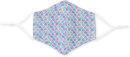Miniatura 9 de Máscara facial de tela lavable de Weddingstar, reutilizable y ajustable, con bolsillo para filtro de polvo, diseños coloridos