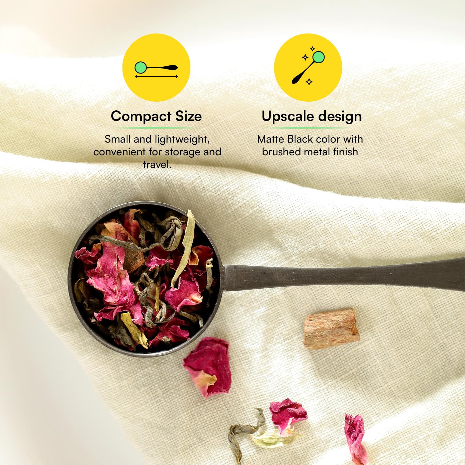 Udyan Tea Stainless Steel Tea Spoon - Perfect Brew -3