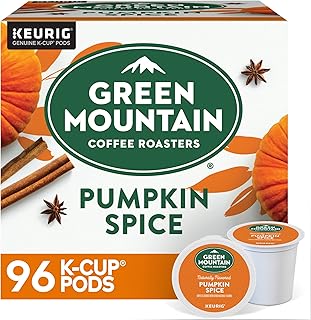 Green Mountain Coffee Roasters Pumpkin Spice Coffee, Keurig Single-Serve...