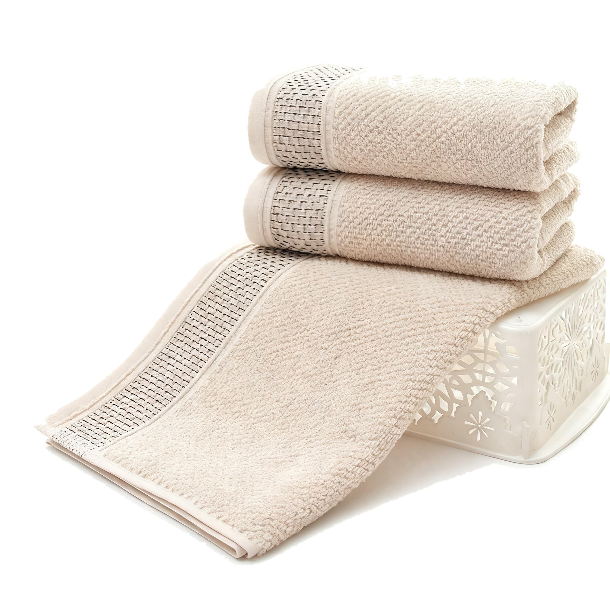 mophrati Waffle Hand Towels For Bathroom Finger Tip Towels Beautifully Crafted Optimal Usability Skin Sensitive Needs Pool Beach