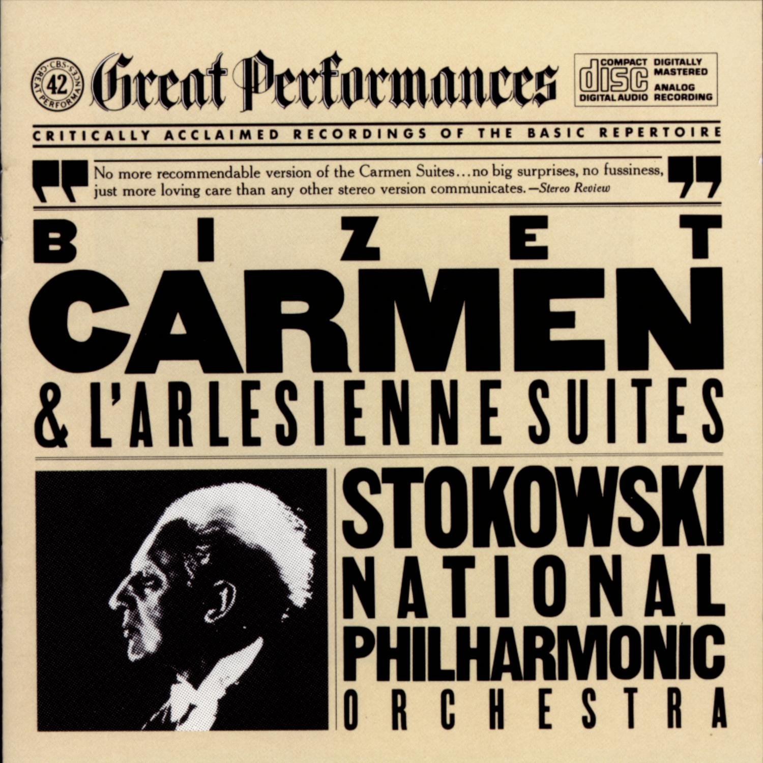 Bizet: Carmen & L'Arlesienne Suites [Audio CD]