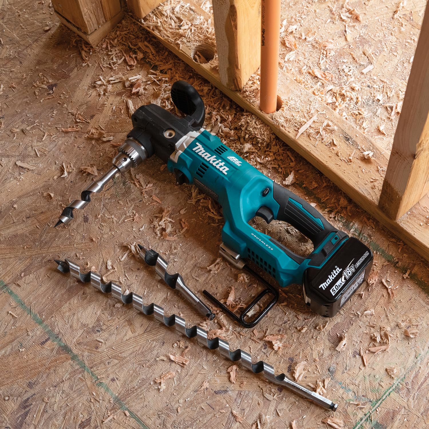 Makita DDA450ZK Akku-Winkelbohrmaschine 18V (ohne Akku, ohne Ladegerät)