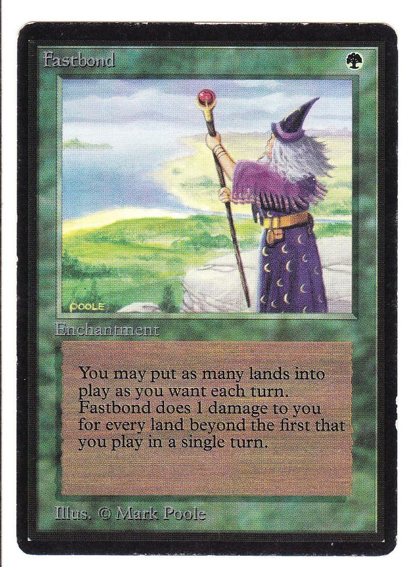 Amazon | MTG β ベータ Fastbond 英語 | 英語・外国語 | おもちゃ
