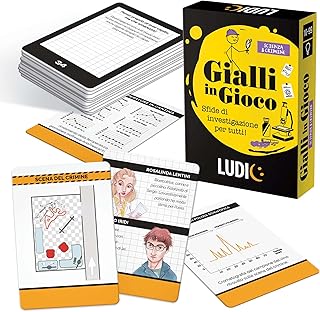 Comprar Ludic - Amarillos en el Juego Ciencia y Crimen - Desafíos de investigación para Todos! - Juego de Sociedad para 2 o más Jugadores, Años 10+, Investigación para Toda la Familia | IT60872