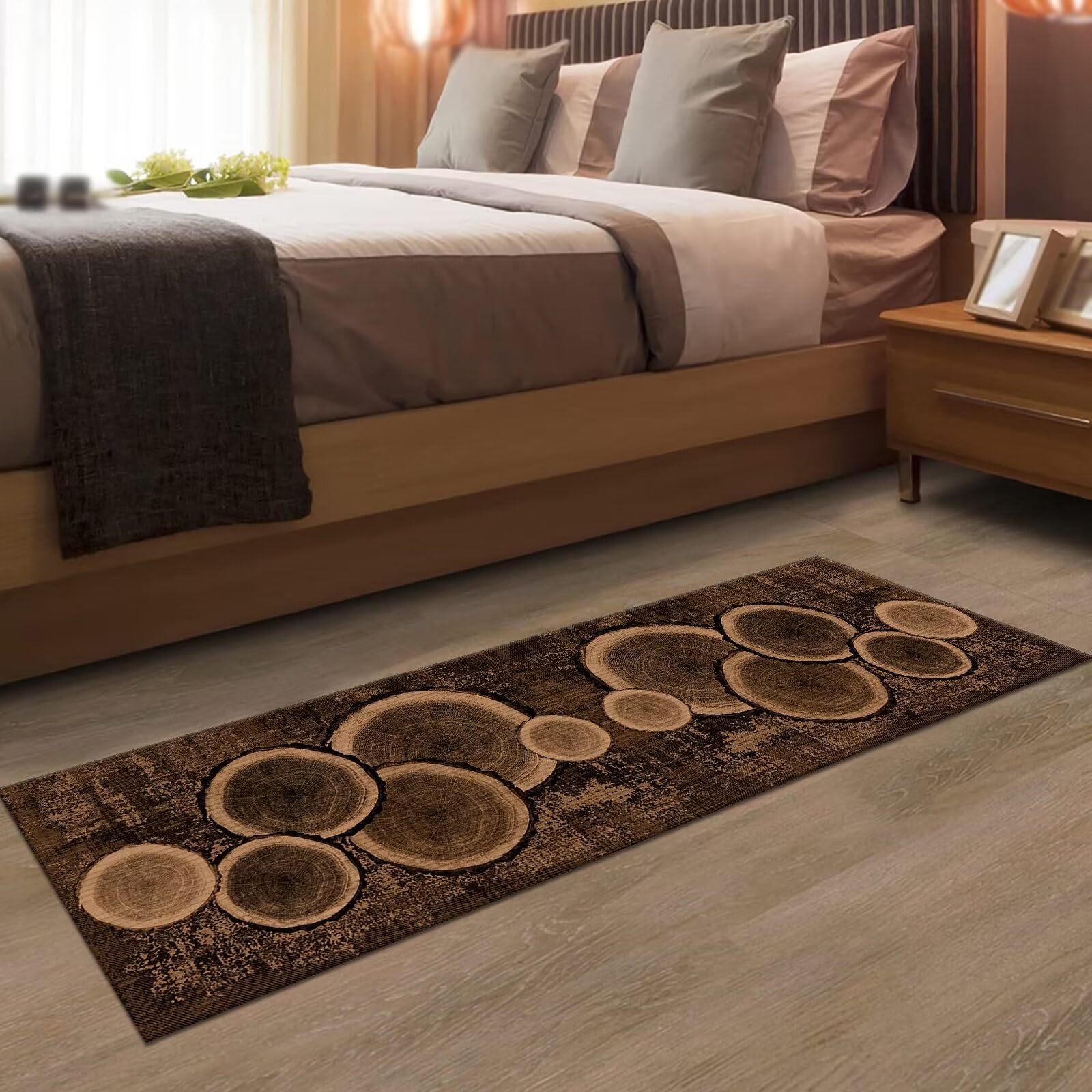 Tapijtloper Vloerkleed Keukenloper Wasbaar Antislip Keukentapijt Lopers Oranje-rood Hal Keuken gang woonkamer 40X180CM Tapijtmatten Antislip Runner slaapkamer vloermat per meter Tapijten Deurmatten