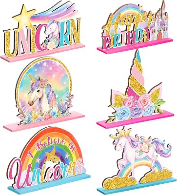 Magical Unicorn Tableware/Cake Decorations!
