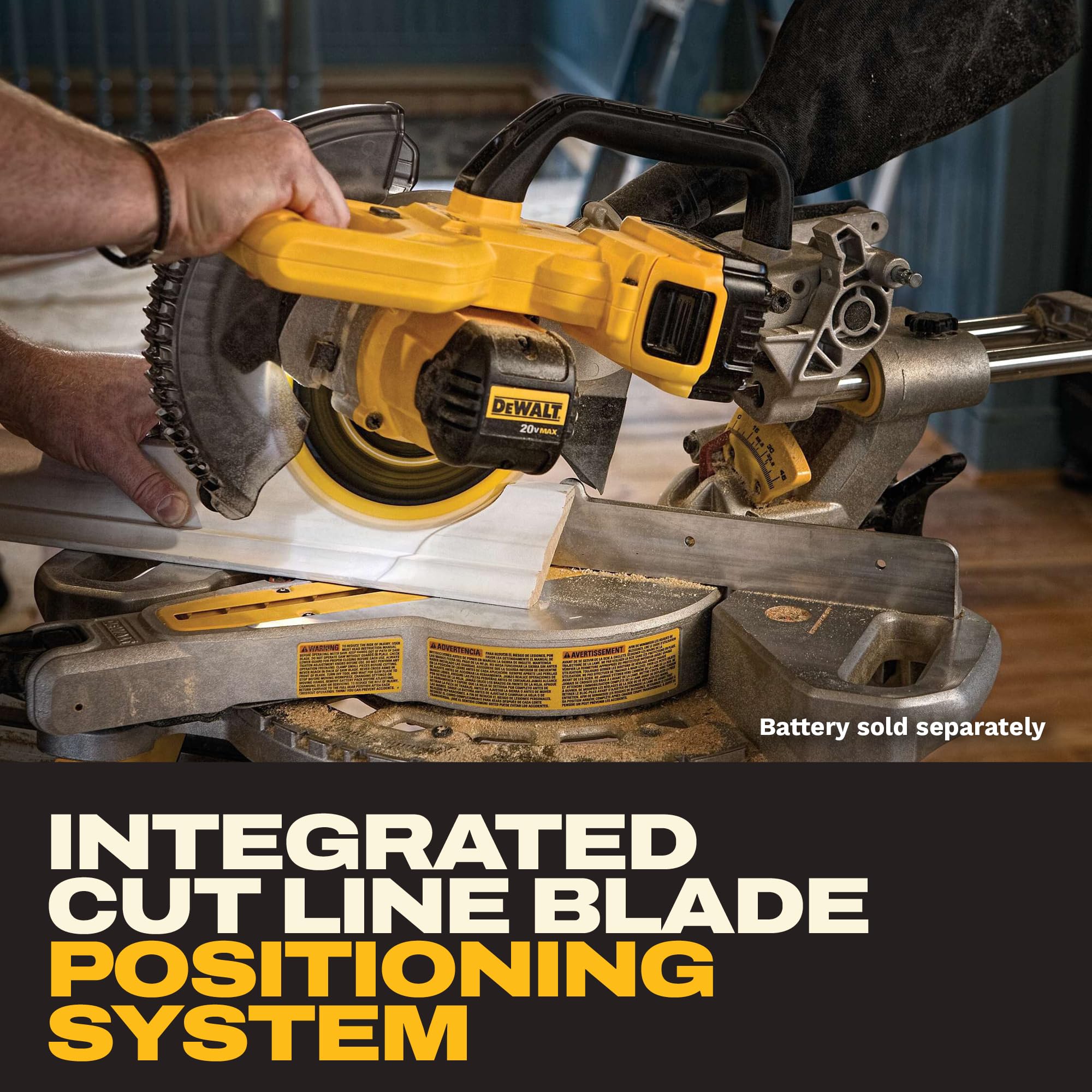 DEWALT 20V Miter Saw - Cordless Power -8 DEWALT 20V Miter Saw - Cordless Power -8