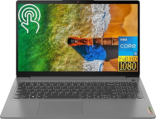 Lenovo Laptop Ideapad 3i 2023, pantalla táctil FHD IPS de 15.6 pulgadas, procesador Intel 4-Core i5-1135G7 (hasta 4.2 GHz), 36 GB de RAM, SSD de 2